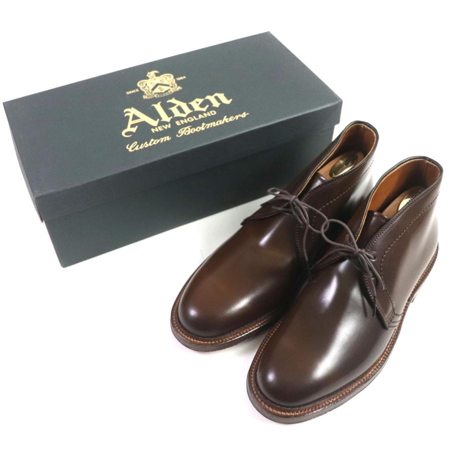 ALDEN 未使用品▽ALDEN オールデン 13132 シガーコードバン ALDEN 未使用品▽ALDEN オールデン 13132 シガーコードバン