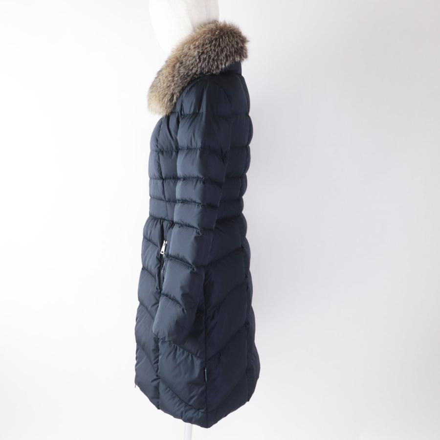 美品◎MONCLER モンクレール HIRONDELLE イロンデール 襟ブルー 
