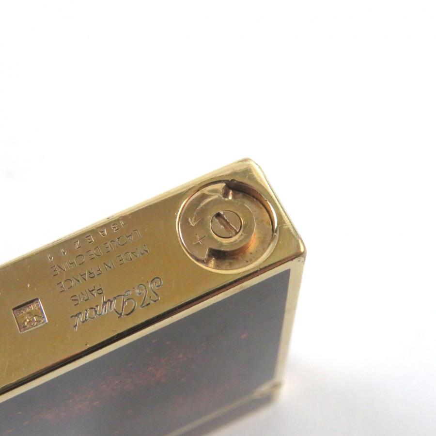 外装良品○Dupont デュポン ライン2 金箔黒漆 ラッカー ライン 外装良品○Dupont デュポン ライン2 金箔黒漆 ラッカー ライン