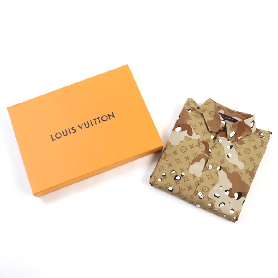 LOUIS VUITTON 美品○ルイヴィトン HIS07W コットン100% カモDNA LOUIS VUITTON 美品○ルイヴィトン HIS07W コットン100% カモDNA