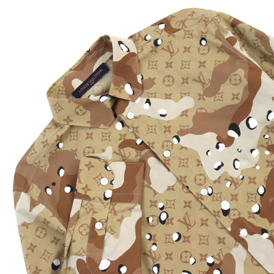 LOUIS VUITTON 美品○ルイヴィトン HIS07W コットン100% カモDNA LOUIS VUITTON 美品○ルイヴィトン HIS07W コットン100% カモDNA