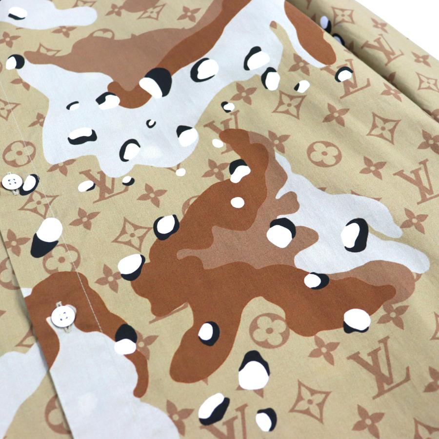 LOUIS VUITTON 美品○ルイヴィトン HIS07W コットン100% カモDNA LOUIS VUITTON 美品○ルイヴィトン HIS07W コットン100% カモDNA
