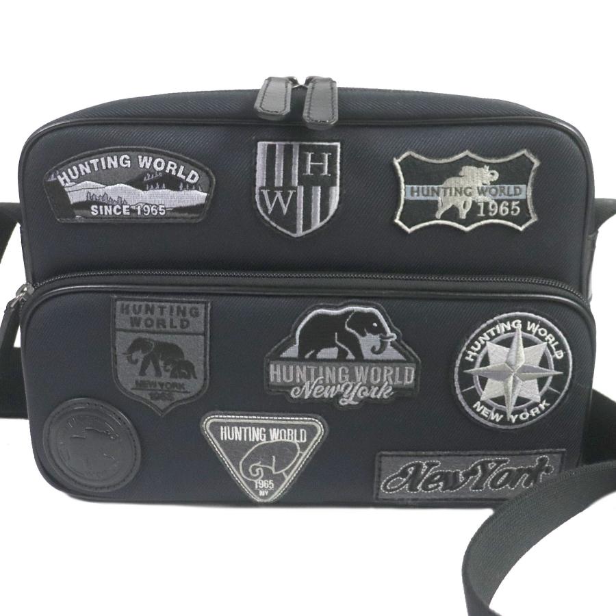 HUNTING WORLD ハンティングワールドショルダーバッグワッペン  