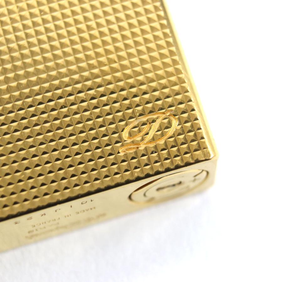 DUPONTデュポン　　GATSBYギャッツビー　ガスライター　美品　　マイクロダイヤモンドヘッド 外装美品○Dupont デュポン ギャッツビー マイクロダイヤモンドヘッド