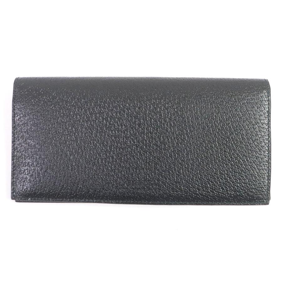 未使用品□BALLY バリー ロゴ型押し レザーロングウォレット 長財布 