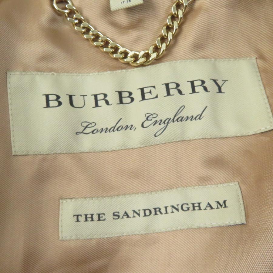 星*宮様 【未使用 定価37万円希少】バーバリー サンドリンガム ロング トレン BURBERRY（バーバリー） 極美品☆BURBERRY SANDRINGHAM サンドリンガム