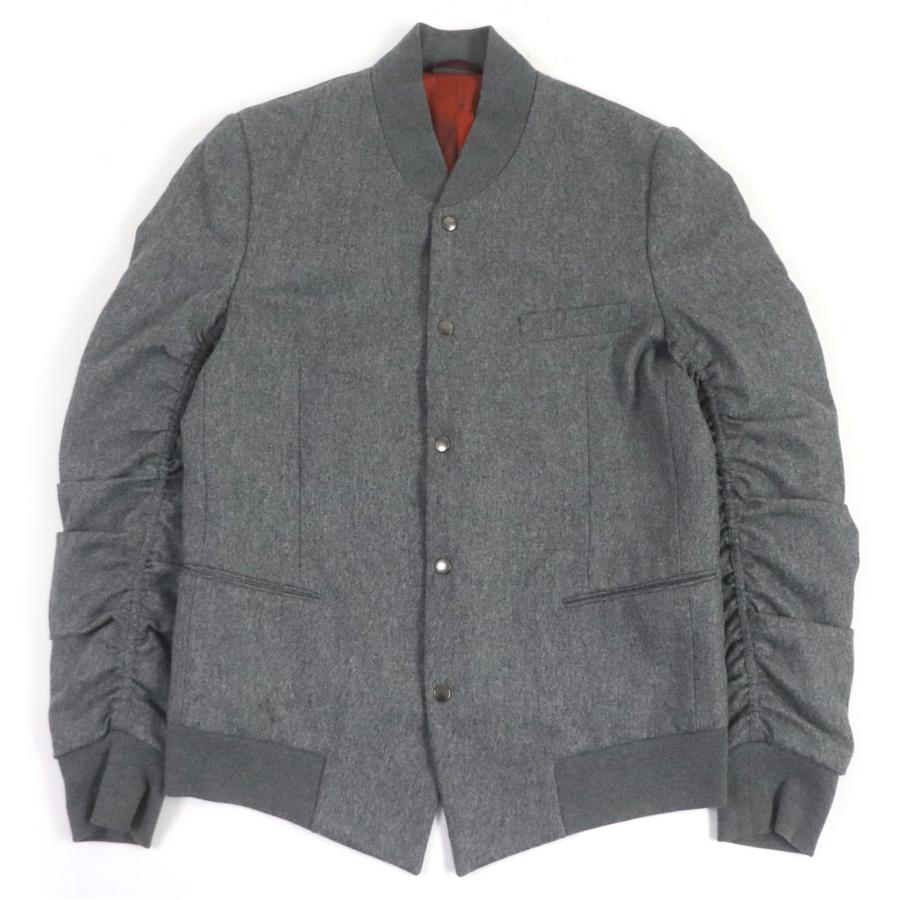 Paul Smith 美品□Paul ポールスミス ウール 袖シャーリングデザイン  