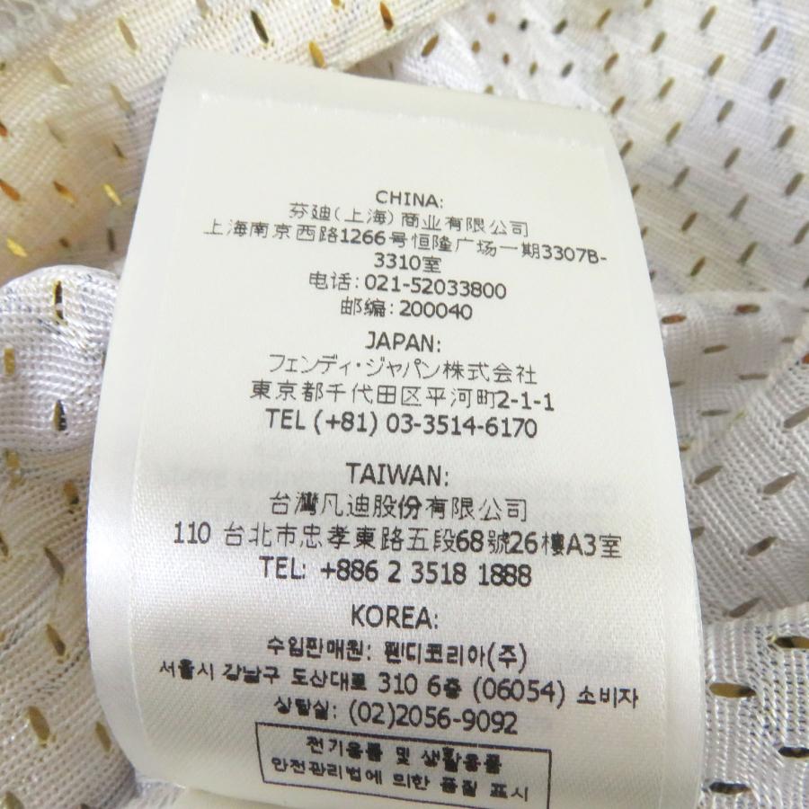 FENDI 美品□FENDI フェンディ VERSACE FENDACE 22SS FAF649 バロック 