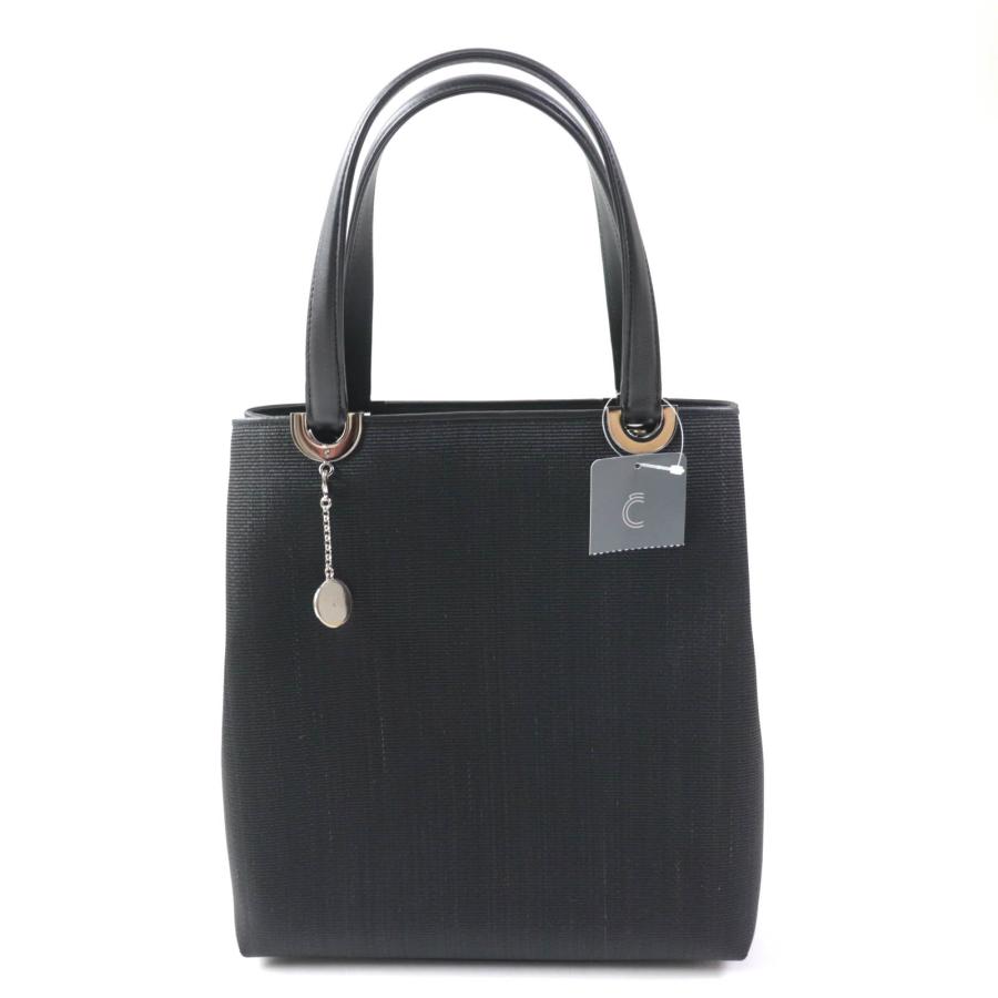 未使用品★コンテス 7626 チンツィアトート 本革 ホースヘア レザー使い チャーム付 ハンドバッグ 黒 箱・保存袋付 ドイツ製 レディース COMTESSE（コンテス） 未使用品☆コンテス 7626 チンツィアトート 本革