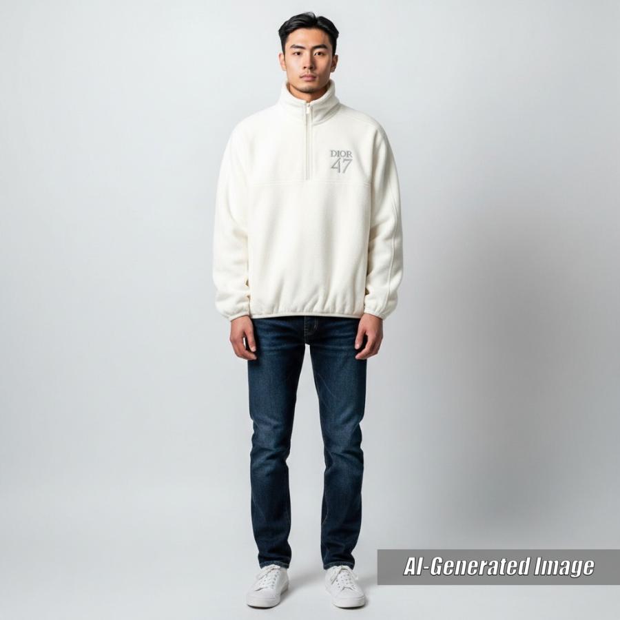 Dior HOMME 美品▽ディオール オム 24SS 413J434A0879 47 ロゴ刺繍入