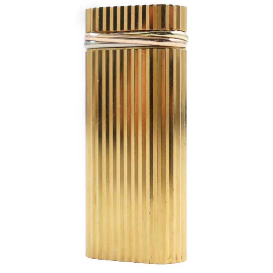 良品 Cartier カルティエ トリニティ ベルト コンビ シルバー ゴールド  