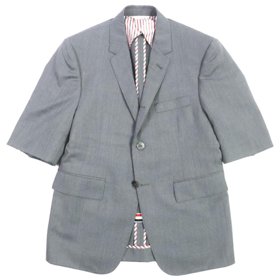 極美品▽THOM BROWNE トムブラウン 定価376200円 MSC007H ウール 極美品▽THOM BROWNE トムブラウン 定価376200円 MSC007H ウール