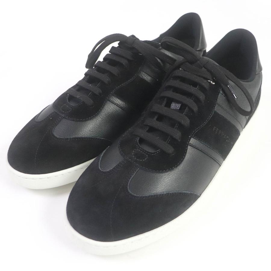 未使用品□FERRAGAMO/サルヴァトーレフェラガモ レザー スウェード 