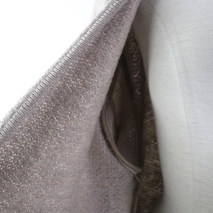 FOXEY - 未使用品☆FOXEY フォクシー 39196 モヘア シルク混 レザー使い 長袖 ロング丈 カーディガン ベージュ F 日本製 正規品 レディース 定価176,000円 FOXEY（フォクシー） 【ドンドン見直し】未使用品☆フォクシー 定価