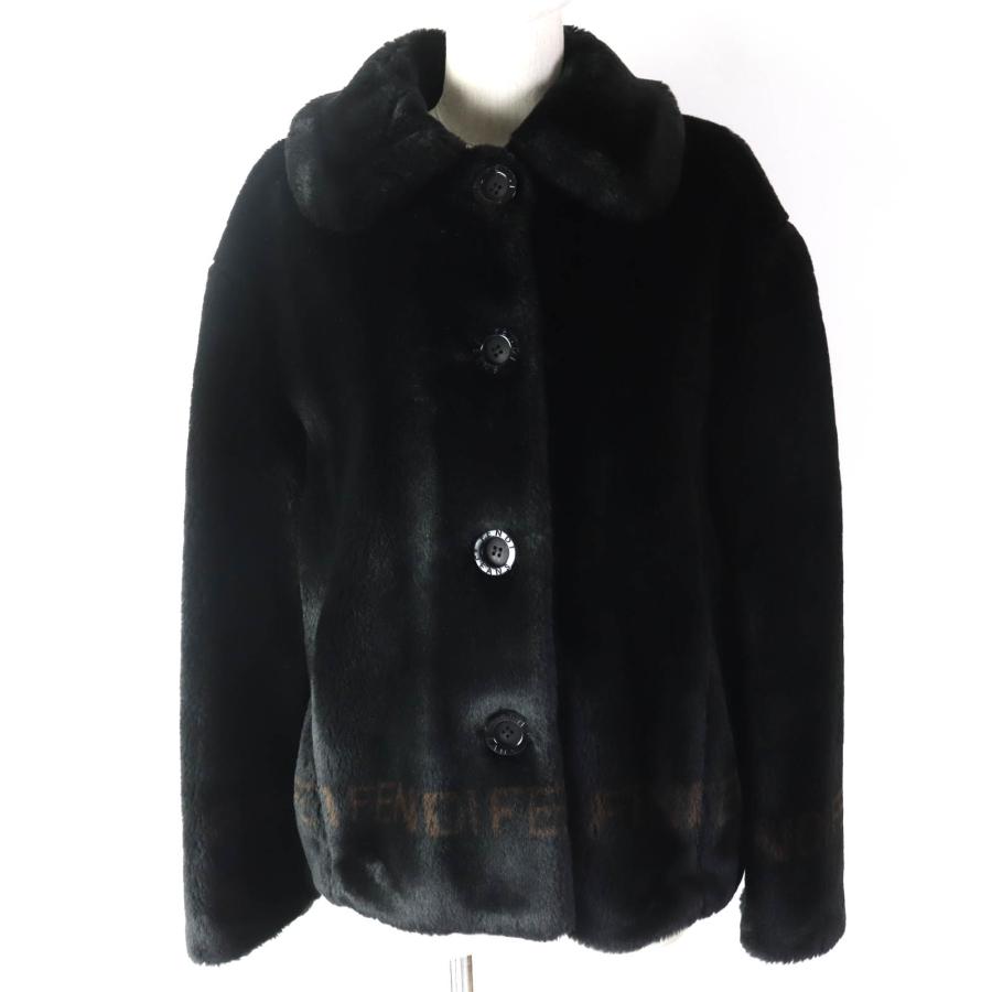 極美品△FENDI フェンディ ヴィンテージ 31 534519 ロゴボタン付 ロゴ  