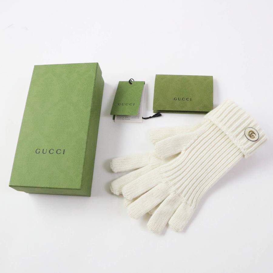 未使用品◎GUCCI グッチ 定価62700円 24AW 788503 ウール カシミヤ 