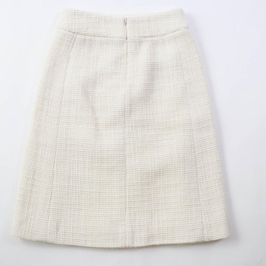 極美品◎CHANEL シャネル P62054 ウール ココマークプレート付き 