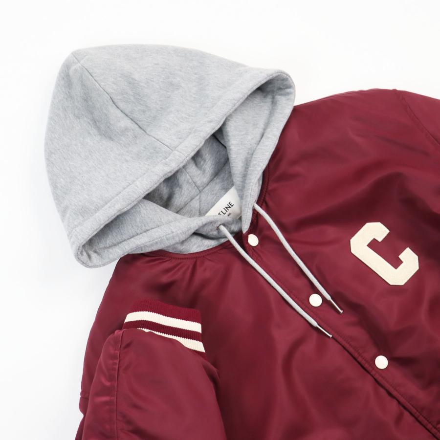 極美品○セリーヌ 定価374000円 23AW 2W15A227R テディジャケット 中綿 