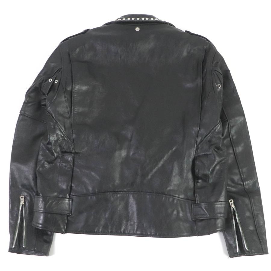 極美品□Sacai サカイ Schott 2022年製 22-02876M レザー 極美品□Sacai サカイ Schott 2022年製 22-02876M レザー