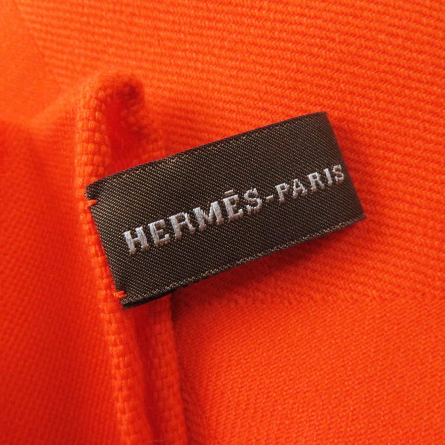 HERMES 良品◎HERMES エルメス カシミヤ シルク H柄 大判 HERMES 良品◎HERMES エルメス カシミヤ シルク H柄 大判