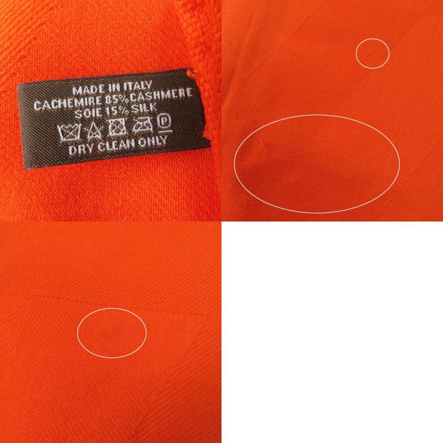 HERMES 良品◎HERMES エルメス カシミヤ シルク H柄 大判 HERMES 良品◎HERMES エルメス カシミヤ シルク H柄 大判