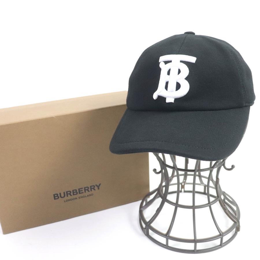 美品　BURBERRY バーバリー　TBベースボールキャップ　8026899 BURBERRY（バーバリー） 美品□BURBERRY 8026899 コットン TBロゴエン
