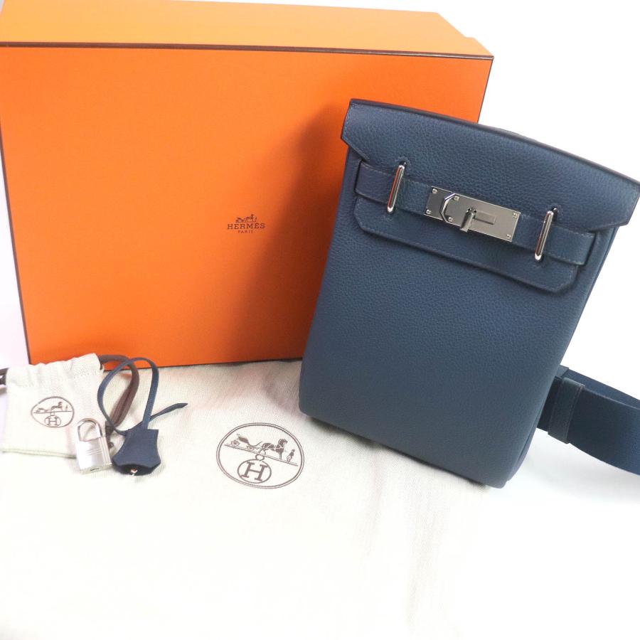 HERMES（エルメス） 未使用品□HERMES アッカド PM ブルードプリュス
