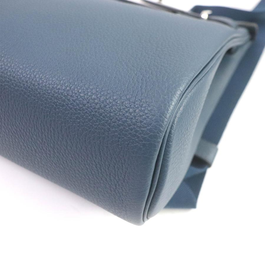 HERMES 未使用品□HERMES エルメス アッカド PM ブルードプリュス 