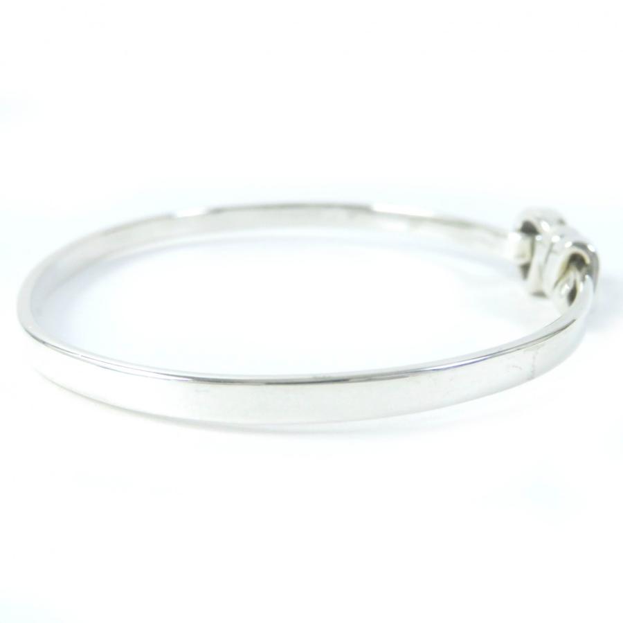 極美品△TIFFANY&Co. ティファニー フック＆アイ SV925 750 コンビ 