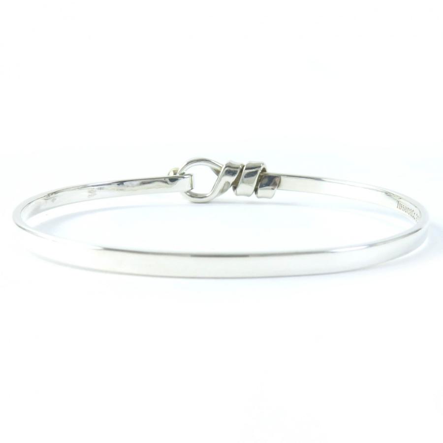 極美品△TIFFANY&Co. ティファニー フック＆アイ SV925 750 コンビ 