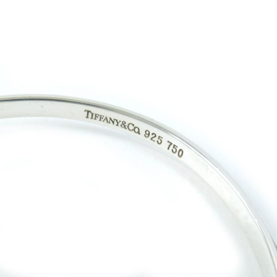 極美品△TIFFANY&Co. ティファニー フック＆アイ SV925 750 