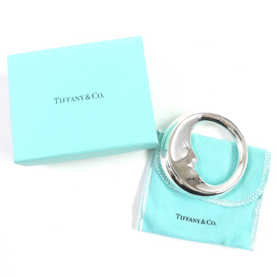極美品△TIFFANY&Co. ティファニー マイインザムーン SV925 月モチーフ 
