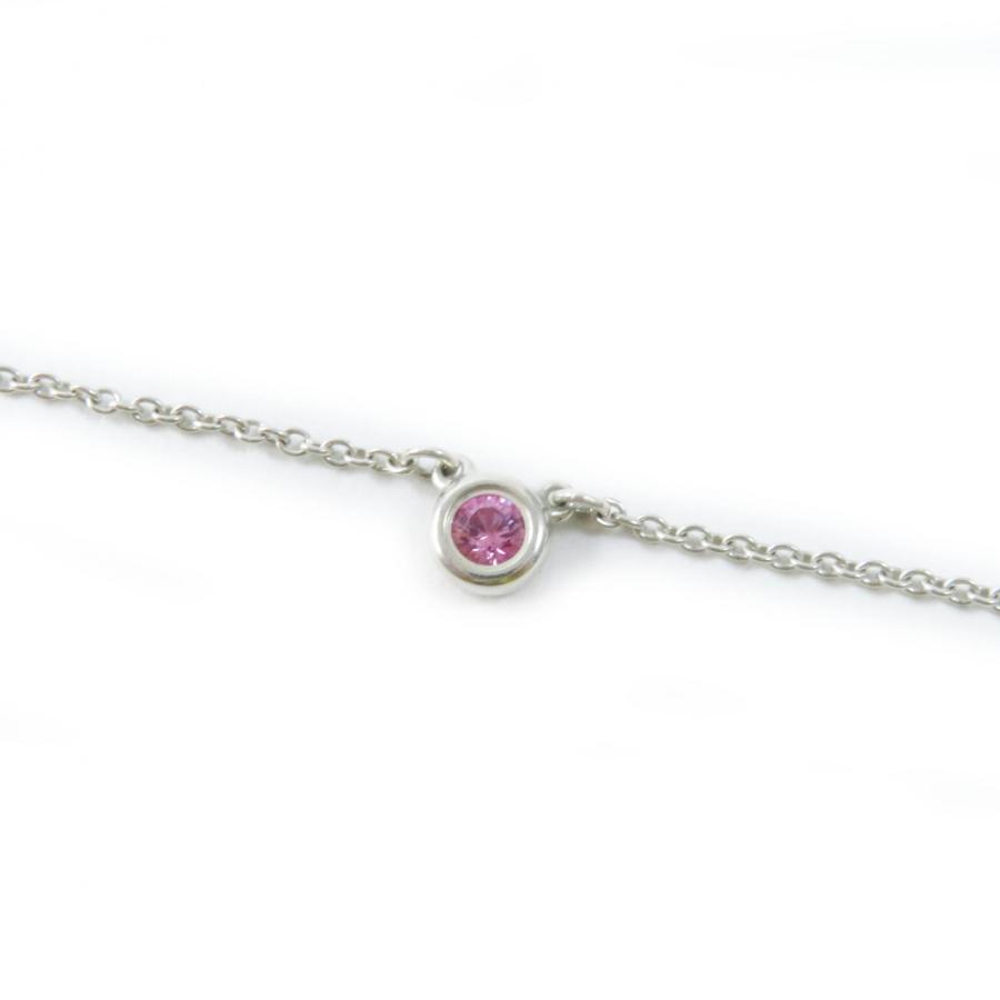 TIFFANY&Co. ティファニー ピンクサファイア ネックレス