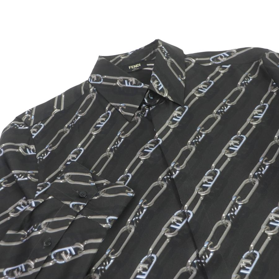 FENDI 極美品□FENDI フェンディ 2022年製 FS0585 シルク ズッカ FENDI 極美品□FENDI フェンディ 2022年製 FS0585 シルク ズッカ