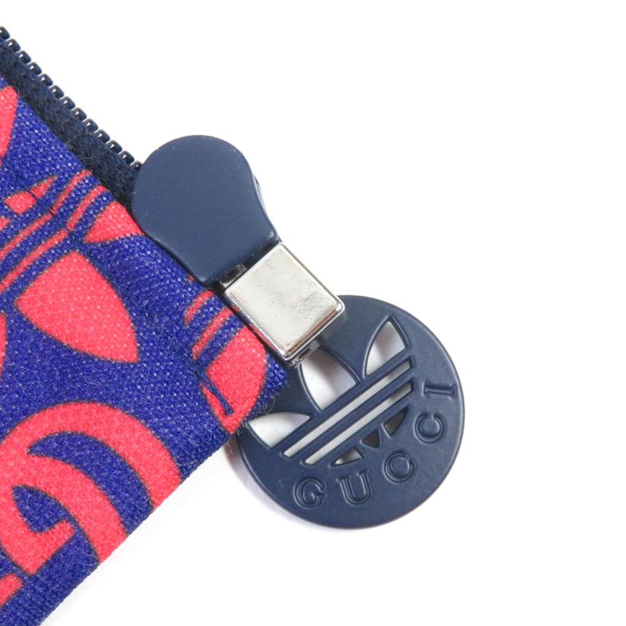 美品□GUCCI グッチ adidas 692112 ダブルG トレフォイル サイド 美品□GUCCI グッチ adidas 692112 ダブルG トレフォイル サイド