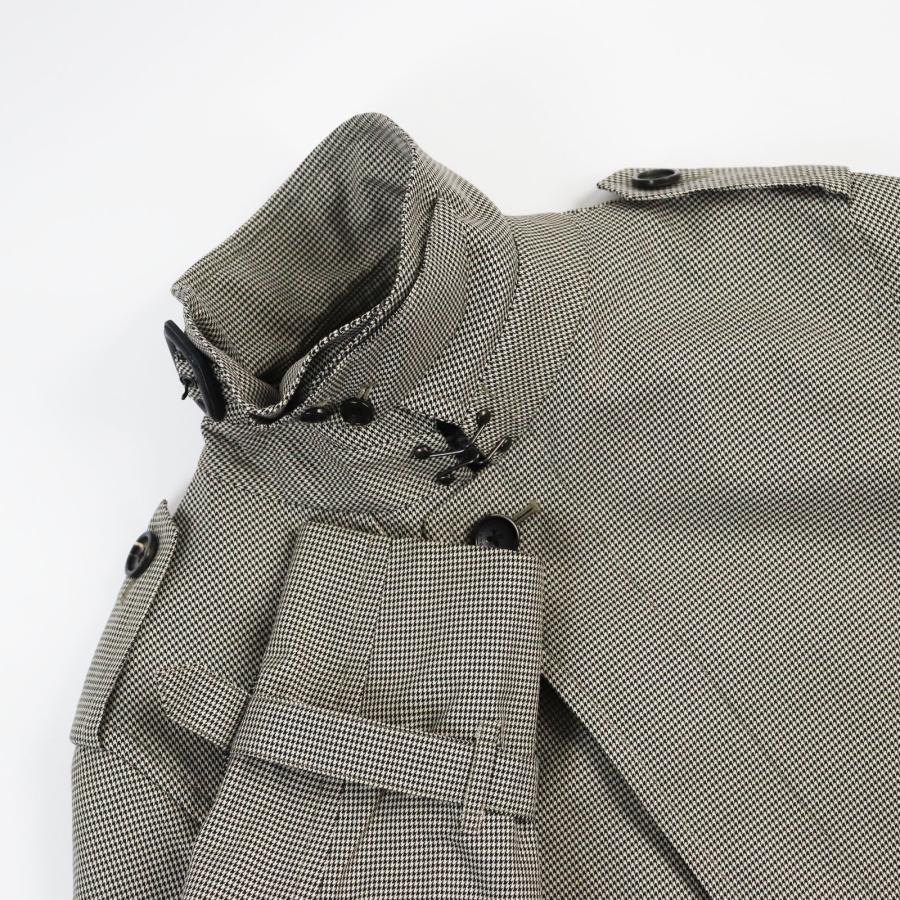 美品○BURBERRY LONDON バーバリーロンドン 千鳥格子 裏チェック 