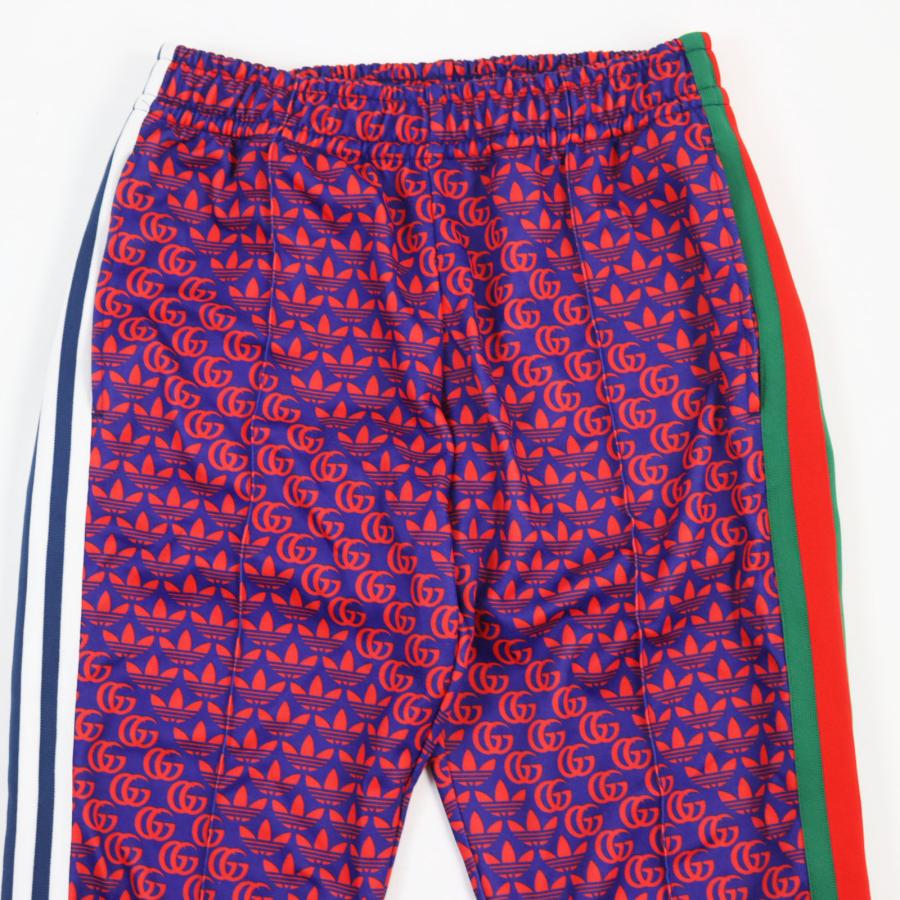 【ドンドン見直し】極美品●GUCCI グッチ  アディダス 22SS 692113 ダブルG トレフォイルロゴ ウェブライン トラック パンツ ネイビー レッド XS イタリア製 正規品 メンズ ドンドン見直し】極美品○グッチ アディダス 22SS 692113 ダブルG