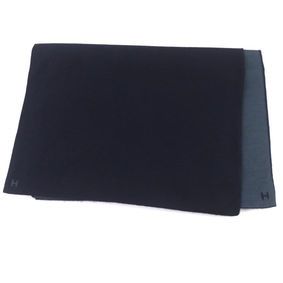 HERMES 美品▽HERMES エルメス アレ・ルトゥール カシミヤ シルク H  