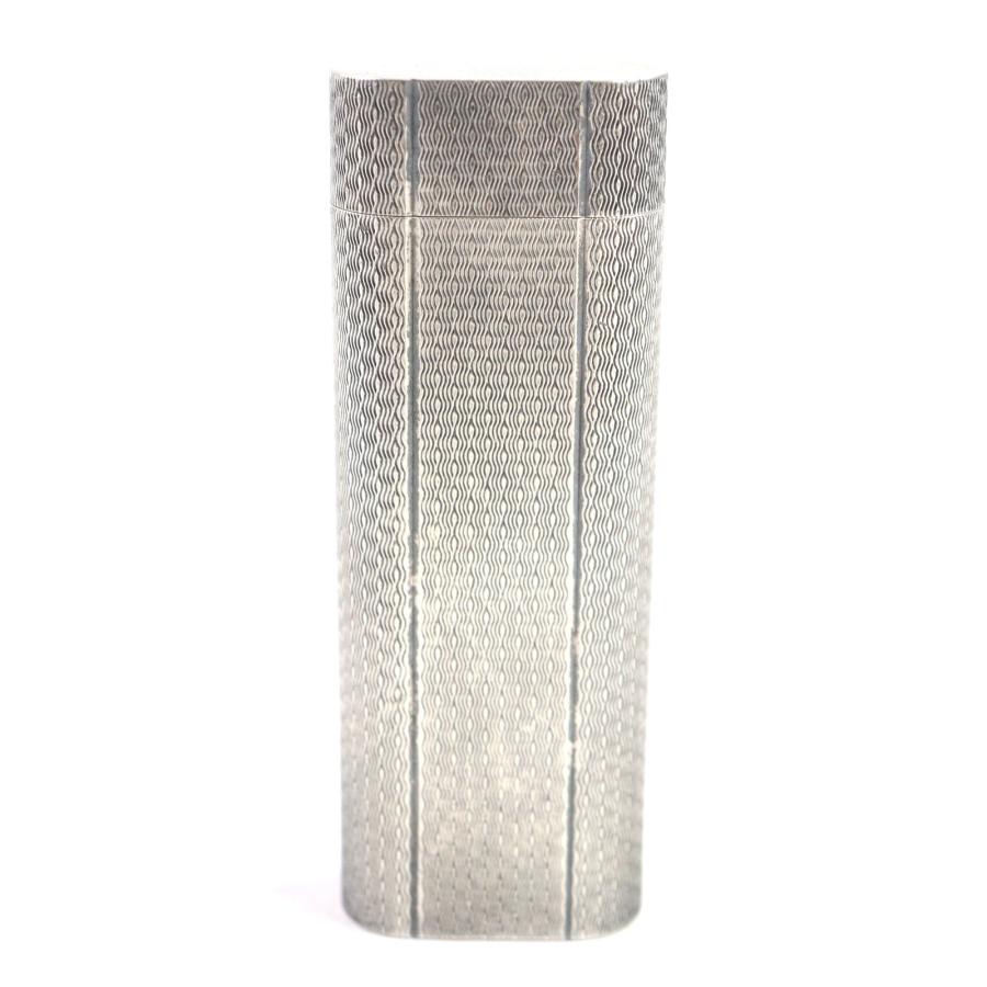 Cartier 良品▽Cartier カルティエ オーバル 総柄 ローラー式 ガス  