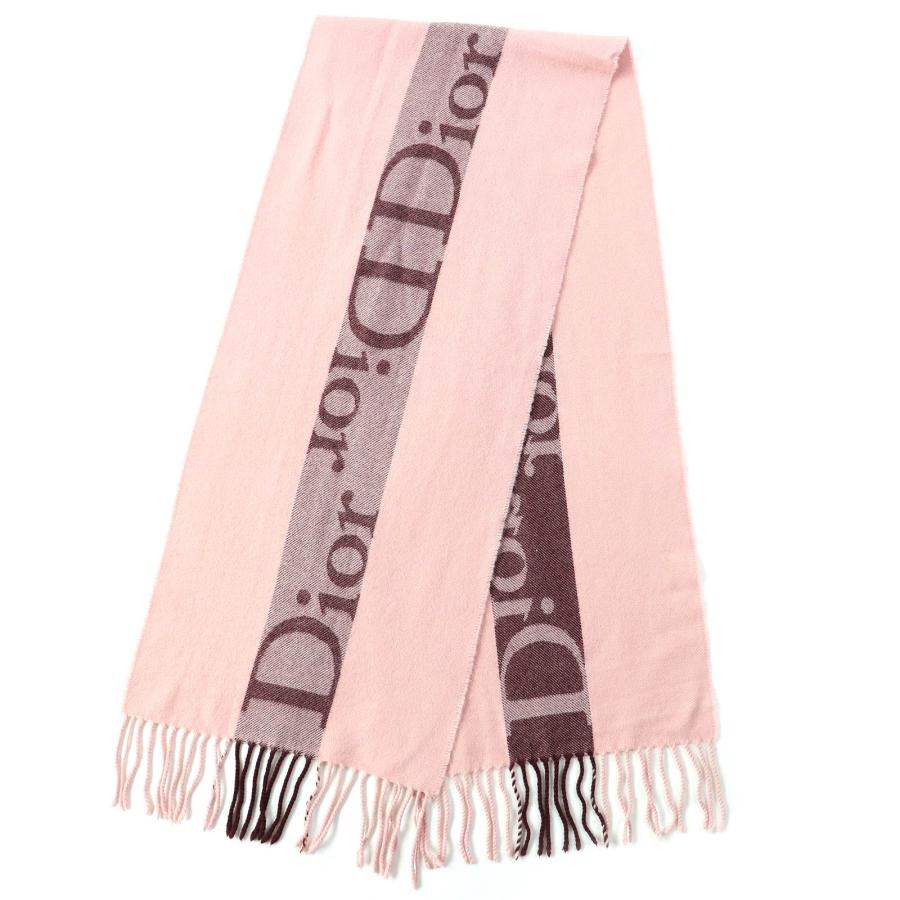 良品△Christian Dior クリスチャンディオール ウール ロゴ入り  