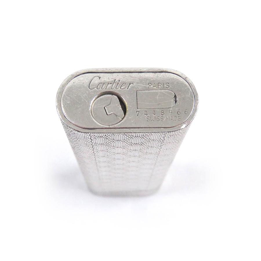 Cartier 良品□Cartier カルティエ ハニカム 総柄 オーバル型