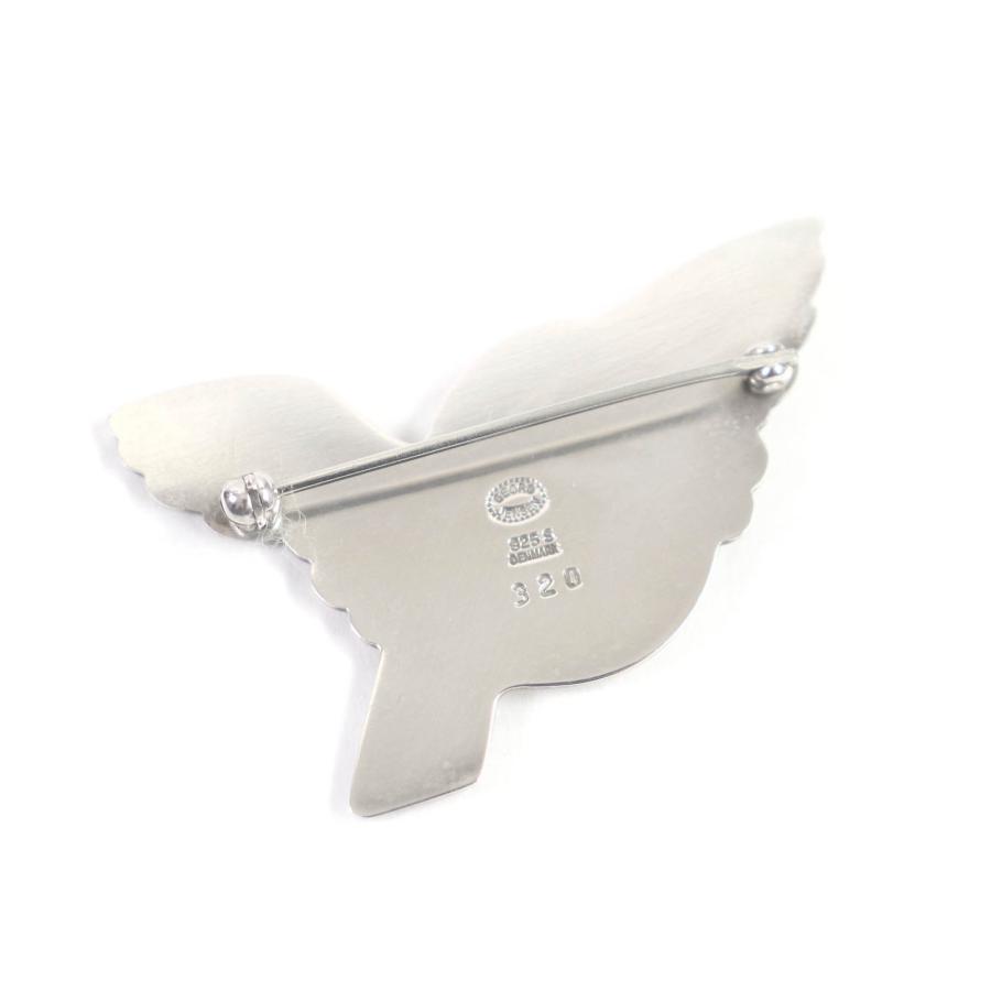 美品✨ジョージジェンセン ブローチ バード ハト #320 SV925 シルバー 美品□Georg Jensen ジョージジェンセン SV925 320 鳥モチーフ ハト