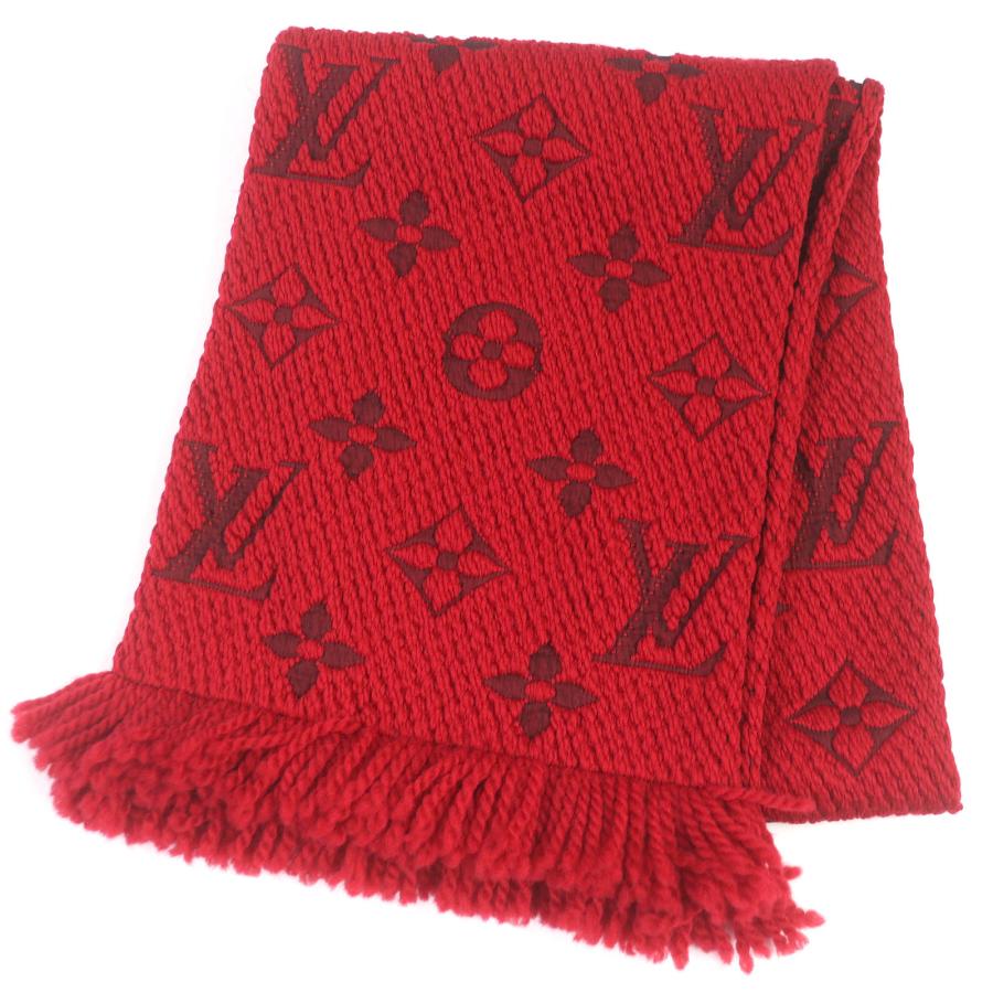 ルイヴィトン M72432 エシャルプ・ロゴマニア ウール/シルク フリンジ LOUIS VUITTON（ルイ・ヴィトン） 美品□ルイヴィトン 2022年製 M72432