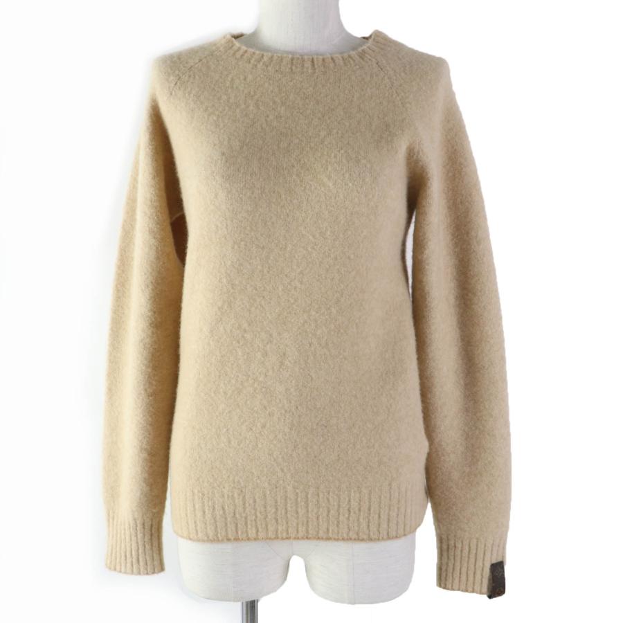 極美品☆ルイヴィトン 定価217800円 24SS 1AFGFW キャメルプルオーバー 