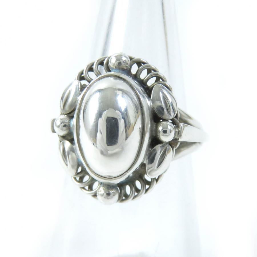 美品△Georg Jensen ジョージジェンセン 1A SV925 トケイソウ 美品△Georg Jensen ジョージジェンセン 1A SV925 トケイソウ