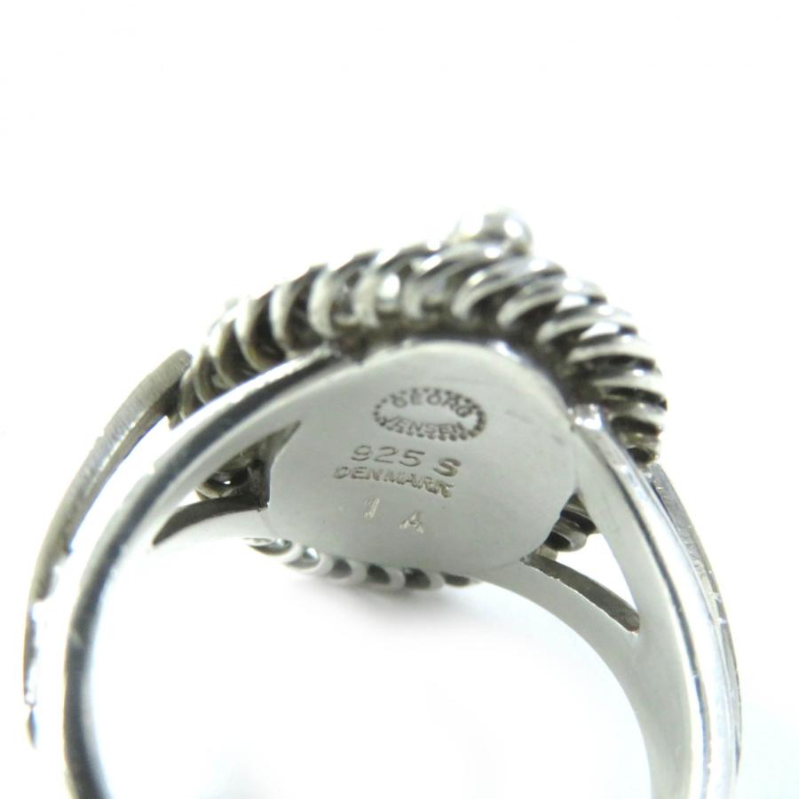 美品△Georg Jensen ジョージジェンセン 1A SV925 トケイソウ 美品△Georg Jensen ジョージジェンセン 1A SV925 トケイソウ