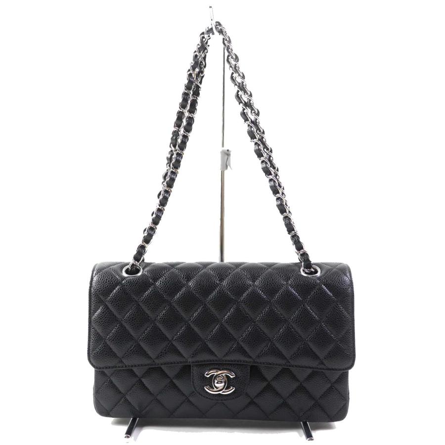 CHANEL 未使用品◎シャネル A01112 マトラッセ 25 24番台 キャビア 