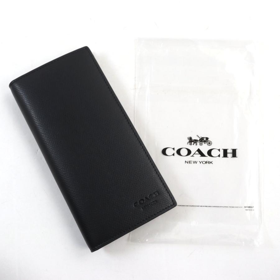 未使用品○COACH コーチ 定価55000円 F74978 リファインドぺブルレザー 