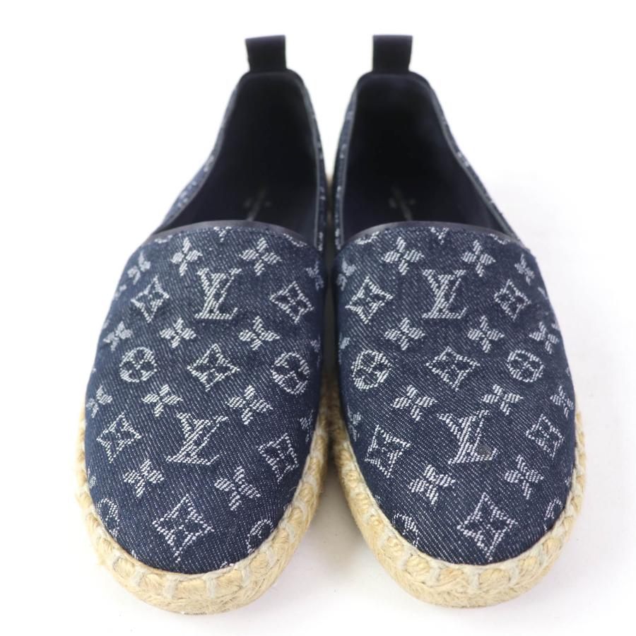 LOUIS VUITTON 美品☆LOUIS ルイヴィトン モノグラムデニム 