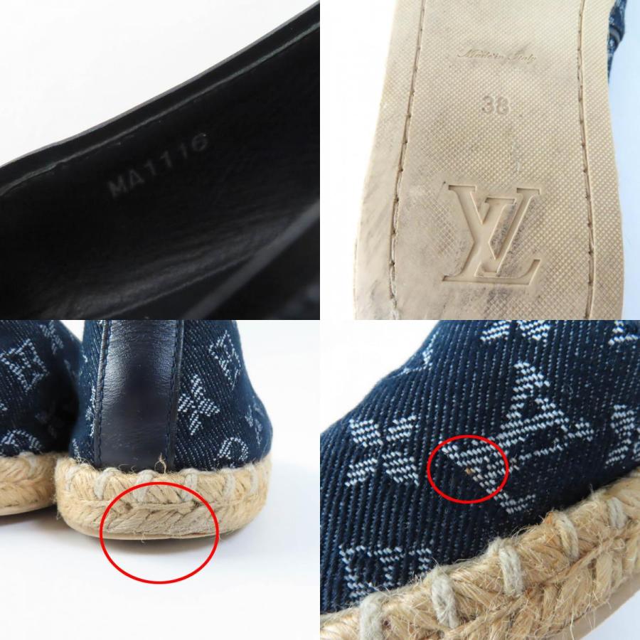 LOUIS VUITTON 美品☆LOUIS ルイヴィトン モノグラムデニム 